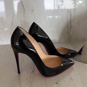 Christian Louboutin Patent Leather Follie Pigalle Stiletto Heels/Pumps size 35/5